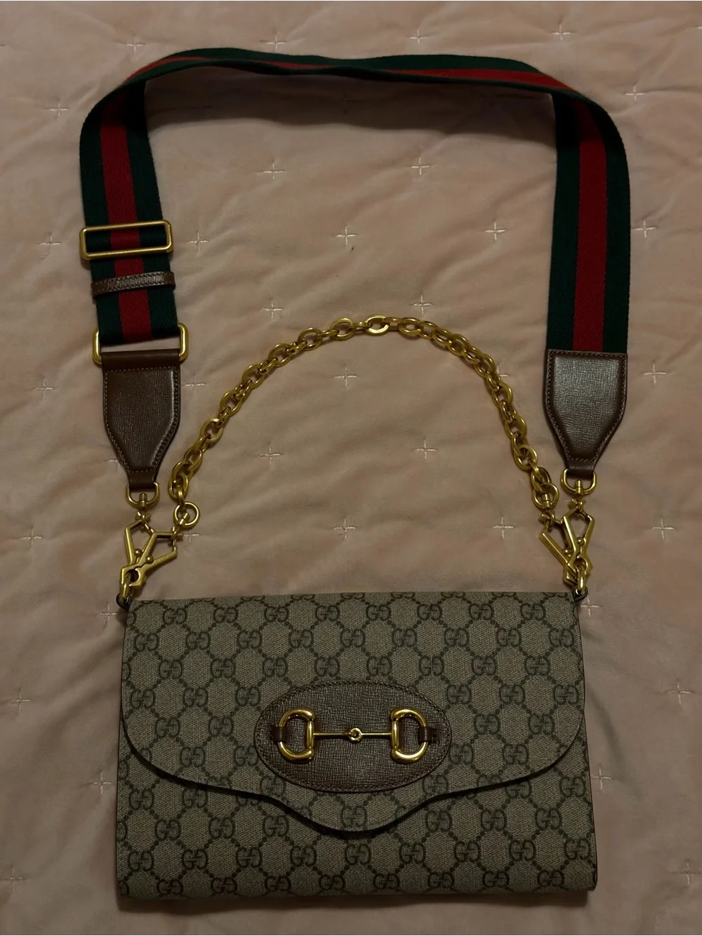 Gucci GG Supreme Horsebit 1955